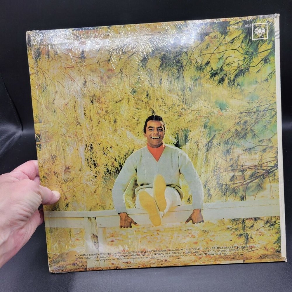 Johnny Mathis Love Is Blue Vinyl Record Tested - Picture 7 of 7